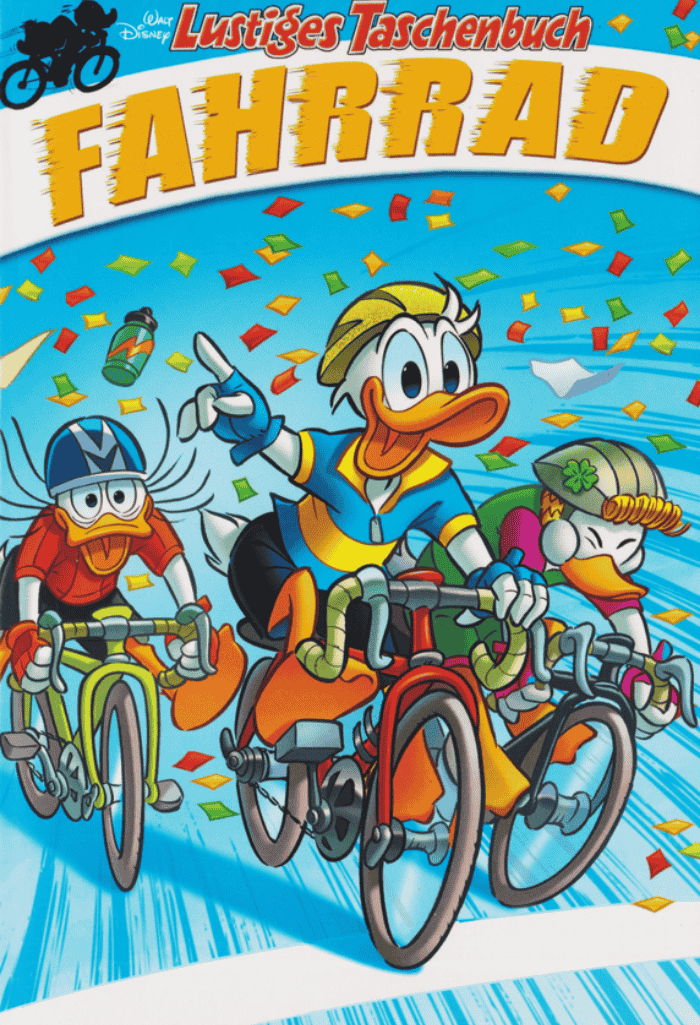 Lustiges Taschenbuch Fahrrad - Beispielfoto